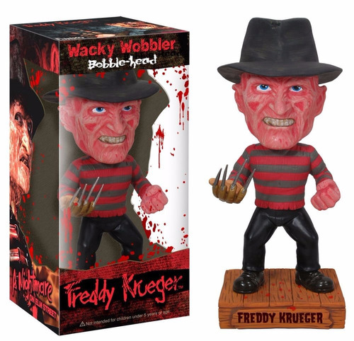 Funko Freddy Krueger Wacky Wobbler Bobble Head Cabezon !*!*!