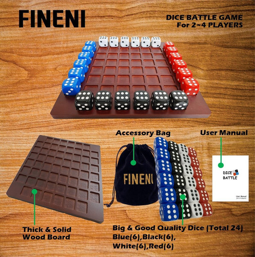Juego De Mesa De Batalla De Dados, Juegos De Mesa De Café De