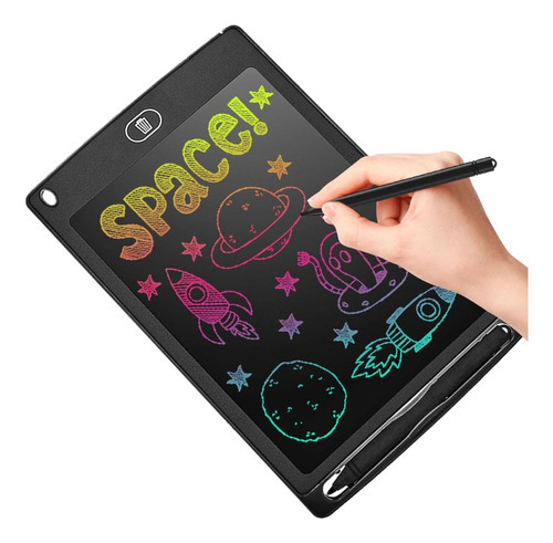 Lousa Mágica Tablet Infantil Tela Lcd P/ Desenhar Cor Verm Cor Vermelho