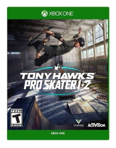 Imagen 1 de 3 de Tony Hawk's Pro Skater 1 + 2 Standard Edition Activision Xbox One  Físico