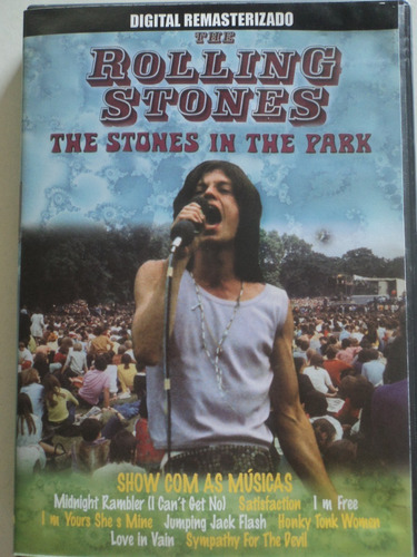 Dvd-the Rolling Stones:in The Park:1969:pop:rock:original