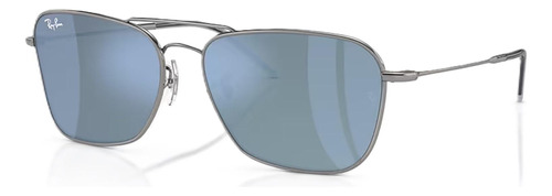 Ray-ban Rb0102s 004/ga Caravan Reverse Gunmetal Blue