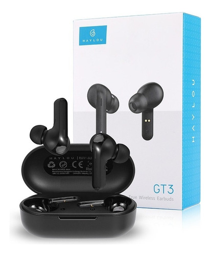 Auriculares Inalámbricos Negros Xiaomi Haylou Gt3