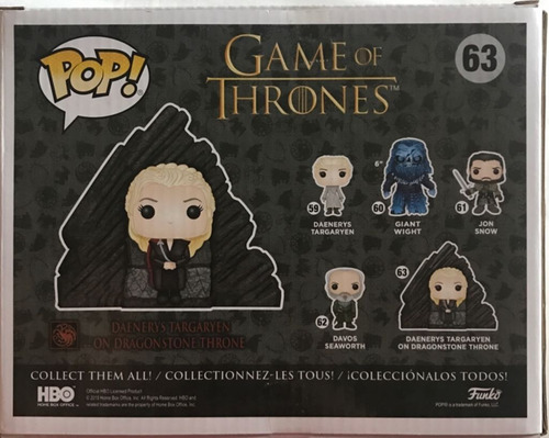 Funko Pop Game Of Thrones Daenerys Targaryen On Dragonstone