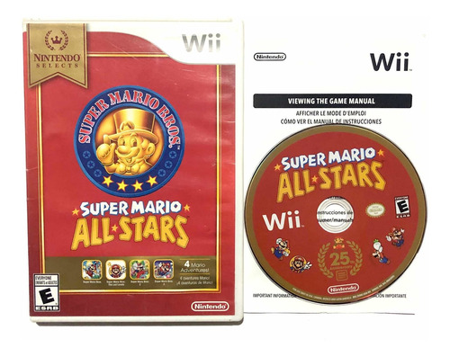 Super Mario All-stars - Juego Original Para Nintendo Wii