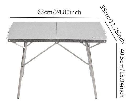 Mesa Plegable, Mesa Portátil, Resistente Al Calor, Muebles