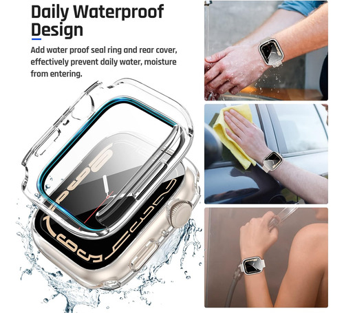 Goton 2 En 1 Funda Impermeable Para Apple Watch Series 9 ...