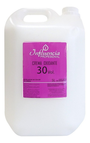 Crema Oxidante 30 Vol X 5 Litros Influencia Coalix