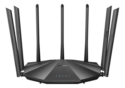 Router Repetidor Wifi Tenda Ac23 Negro 100v/240v Doble Banda