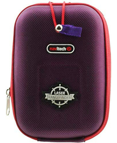 Funda Dura Eva Púrpura Navitech Para Golf Buddy Laser 1