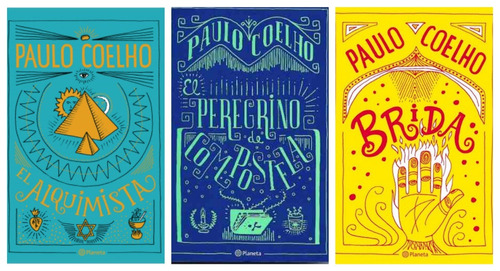 Pack Paulo Coelho -  Brida Alquimista Peregrino - 3 Libros