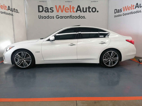 Imagen 2 de 15 de Infiniti Q 50 2017 4p Q50 Hybrid 50kw Ó V6/3.5 Aut