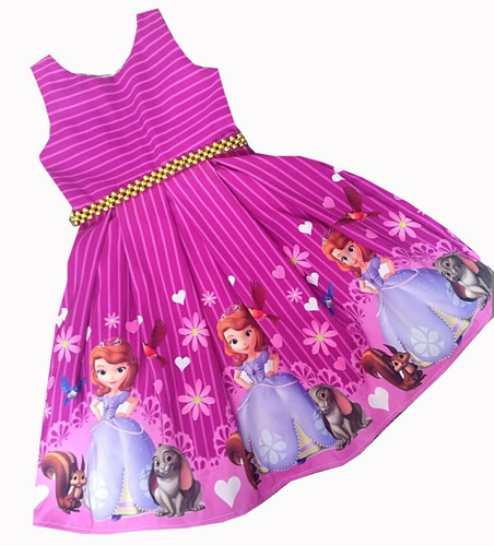 Vestido De Cumpleaños Para Niña Princesa Sofia 2100 - Jp | Cuotas sin interés Vestido De Cumpleaños Para Niña Princesa Sofia 2100 - Jp | Cuotas sin interés