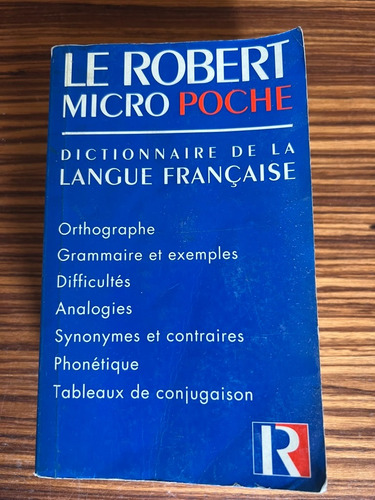 Le Robert, Micro Poche. Dictionnaire Muy Util .impecable 