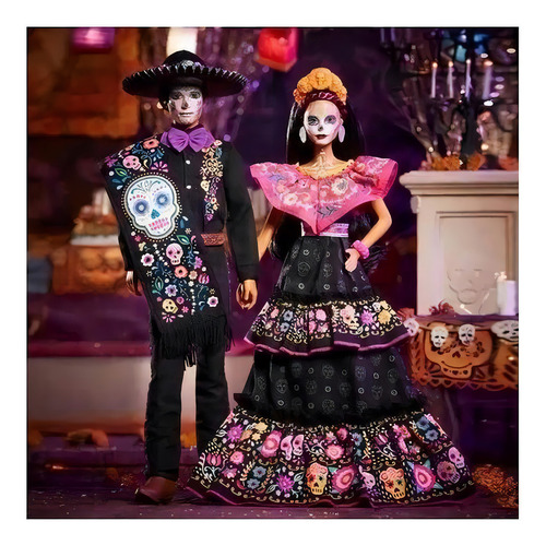 Barbie Muñeco Ken Día De Muertos 2021 (Usado)