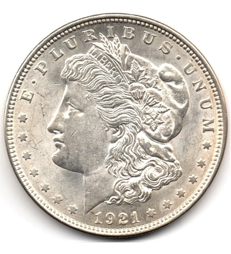 Estados Unidos 1 Dólar Morgan 1921 Plata