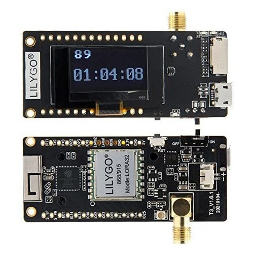 Placa De Desarrollo Lilygo Lora32, 915 Mhz, Esp32, Oled, 0.9