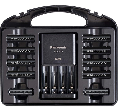 Panasonic K-kj75khc82a Eneloop Pro Baterías Recargables De A