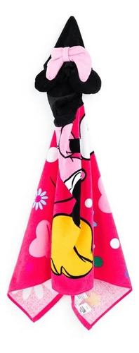 Toalla Niña Minnie Mouse Capucha Bata