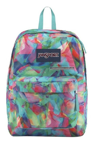 Mochila Jansport Digibreak Original Colores Tropicale Maple 