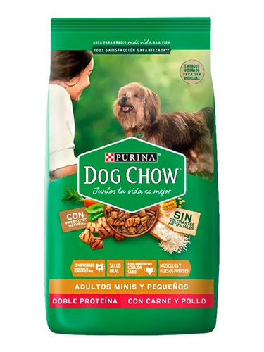 Dog Chow Perros Adultos Minis Y Pequeños 8kg