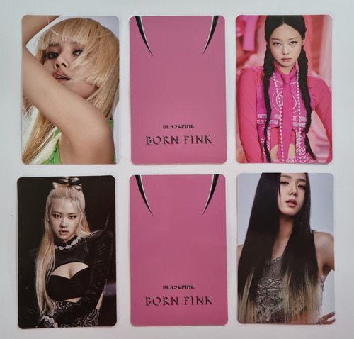 Black Pink Set Photocard Born Pink Original Oficial Corea