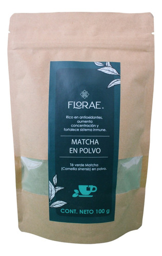 Te Matcha En Polvo 100 G Natural