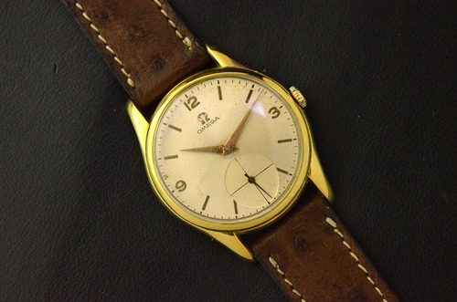 Omega Corda Manual Cal. 266- Plaque De Ouro - Lindo