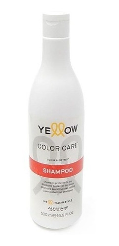 Yellow Color Care Shampoo Protector Color Pelo Teñido 500ml