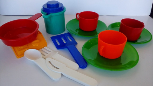 Imagen 2 de 2 de Set De Cocina Juguete 8 Piezas