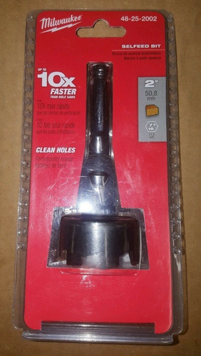 Broca Autoalimentación De 2 Milwaukee 48252002