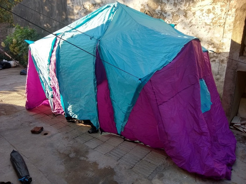 Carpa Para 8 Personas, Comedor Con 2 Habitaciones