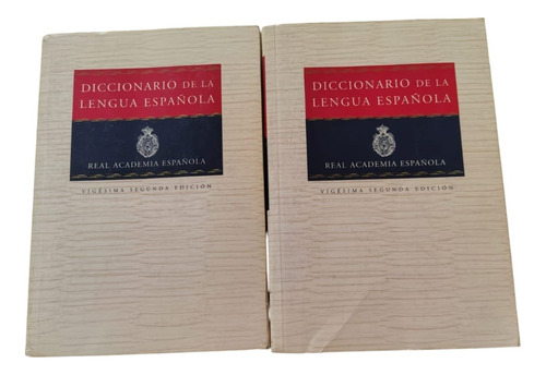 Diccionario 2 Tomos De La Rae Edición 2012 (Usado)