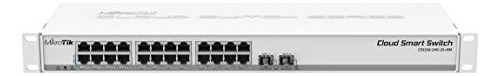 Mikrotik Css326-24g-2s + Rm 24 Puertos De Conmutación Gigabi