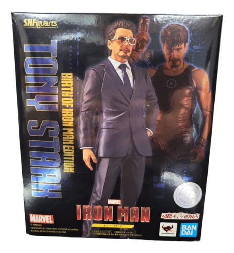 Tony Stark Birth Of Iron Man Ver Sh Figuarts Bandai