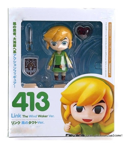 Imagen 1 de 3 de Figura La Leyenda De Zelda Link Nendoroid 