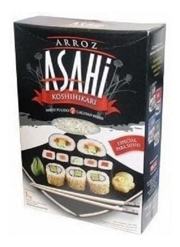 Arroz Para Sushi 1 Kg - Asahi (kometo)