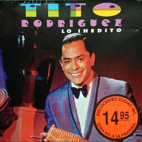 Tito Rodriguez Cd Lo Inedito 1992 Canada Impecable Sin Rayit