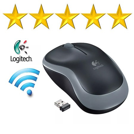 Mouse Notebook Pc Logitech M185 Inalambrico 2.4  Usb Clase A