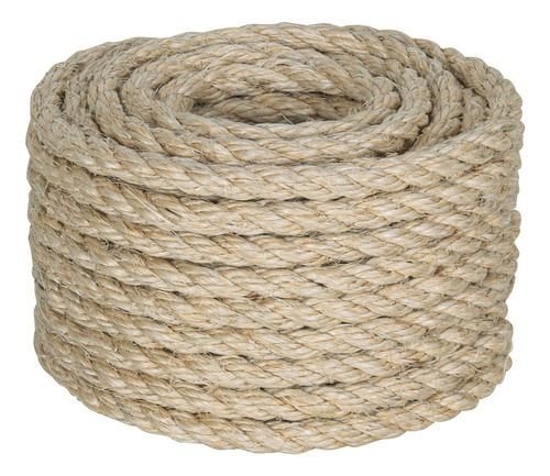 Piola De Sisal De 10 Mm X 15 M Natural Fiero 45659 Color Beige