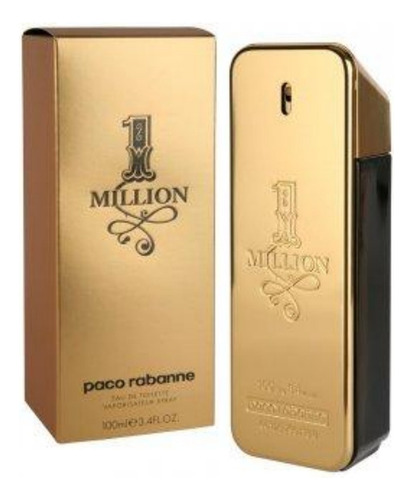 Perfume One Million Para Hombre 100 Ml 1 Million Paco Rabbane
