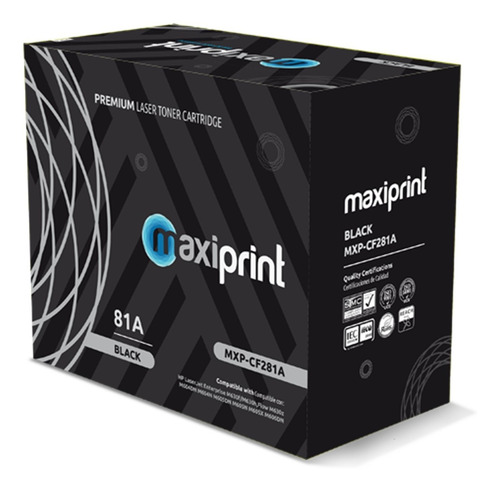 Imagen 1 de 2 de Toner Maxiprint 81a Compatible Hp Cf281a M604dn M605dn M630f