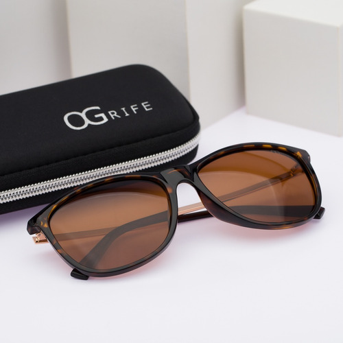 Oculos Ogrife Solar Masculino Og 960-c Polarizado Original