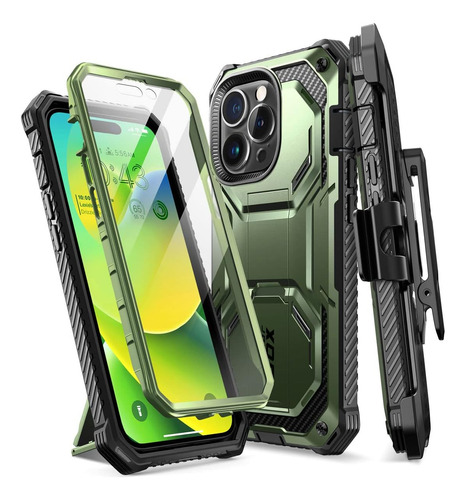 Funda I-blason Armorbox Con Mica Para iPhone 14 Pro 6.1 2022