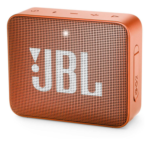 Caixa De Som Bluetooth Jbl Go 2 À Prova D'água 3w - Laranja