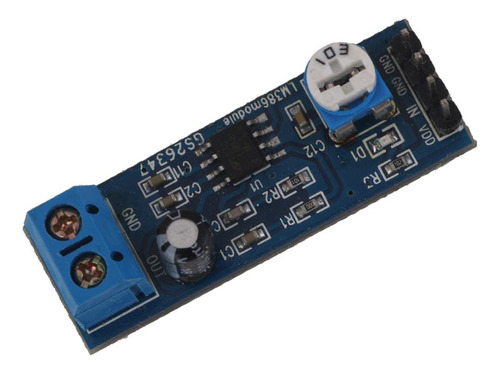 Lm386 Ajustable De Del Módulo Del Amplificador De Sonido De