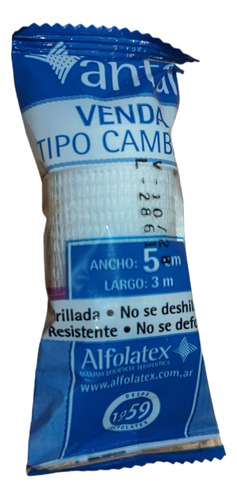 Venda / Gasa Tipo Cambric 5cm X 3mt - 50 Unidades- Balphin