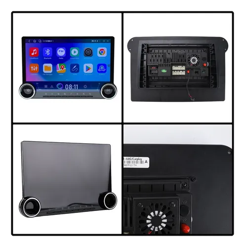 Dh1 Estéreo Carplay Ford Raptor F150 2008-2014 Gps Fm