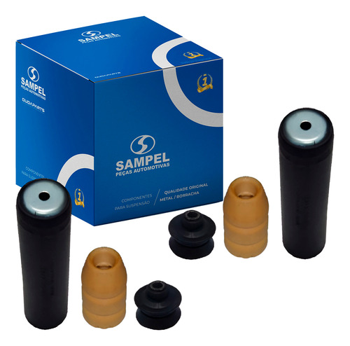 Par Kit Amortecedor Tras Celta 00/16 Corsa .../2012 Sampel