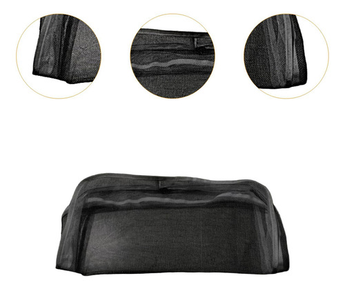 Funda Protectora Para Ventilador, Lavable, Antipolvo, Negro